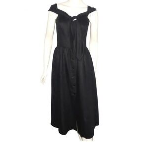 Reformation linen midi dress